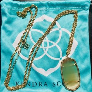 Kendra Scott Gold Pendant Necklace